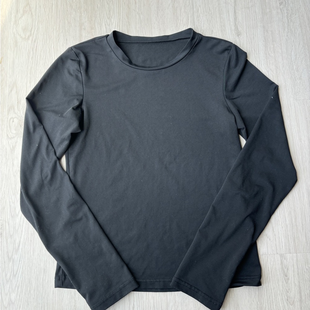 Black Long Sleeve Top